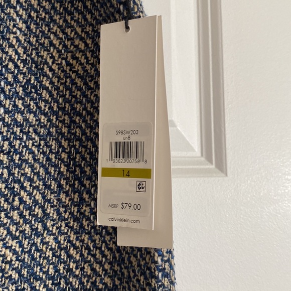 Calvin Klein Tweed Skirt - Picture 2 of 3